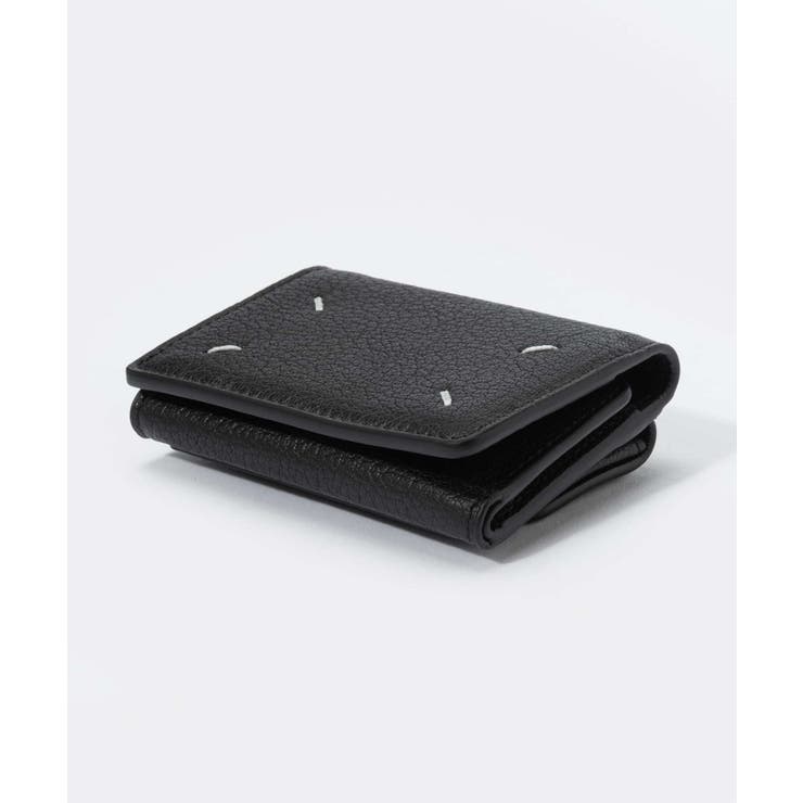 メゾンマルジェラMAISONMARGIELASA3UI0012P4806三つ折り財布レディース財布ミニ財布レザー本革小銭入れコンパクトウォレットシンプル4ステッチお祝い記念コンパクト財布T2003アイボリー