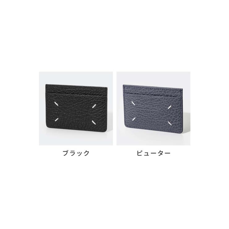 メゾンマルジェラMAISONMARGIELASA1VX0005P4455カードケースCARDHOLDERSLIM3CCメンズレディースファッション小物4ステッチカードホルダー名刺入れレザービジネスパスケースブランドロゴプレゼントお祝い通勤通学コンパクトギフトブラック