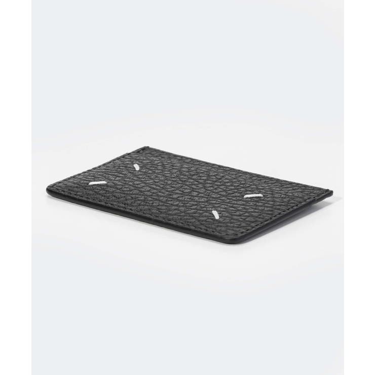 メゾンマルジェラMAISONMARGIELASA1VX0005P4455カードケースCARDHOLDERSLIM3CCメンズレディースファッション小物4ステッチカードホルダー名刺入れレザービジネスパスケースブランドロゴプレゼントお祝い通勤通学コンパクトギフトブラック