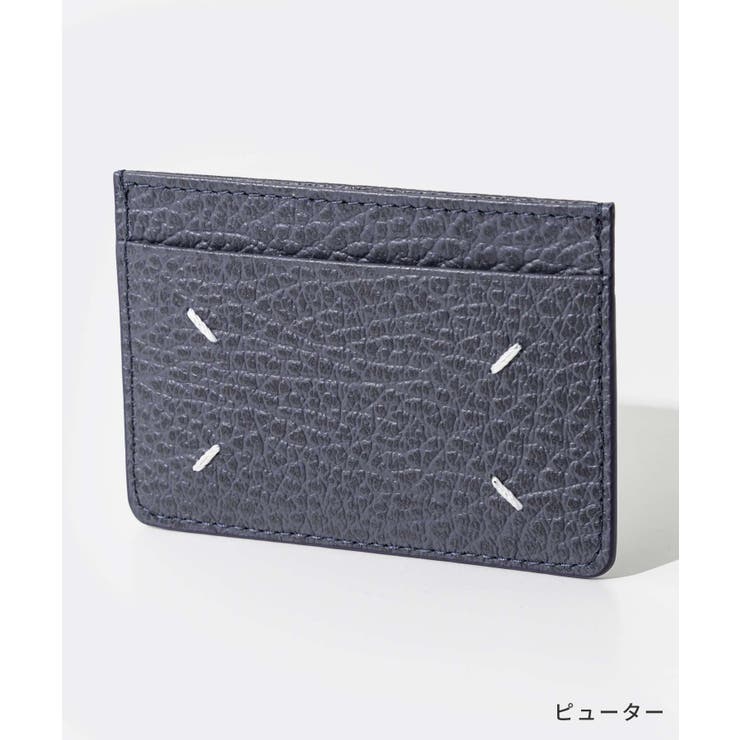 メゾンマルジェラMAISONMARGIELASA1VX0005P4455カードケースCARDHOLDERSLIM3CCメンズレディースファッション小物4ステッチカードホルダー名刺入れレザービジネスパスケースブランドロゴプレゼントお祝い通勤通学コンパクトギフトブラック