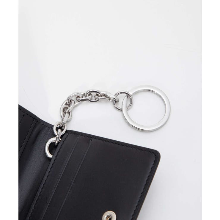 メゾンマルジェラMAISONMARGIELASA2UI0003P4745カードケースメンズレディース財布4ステッチキーリングレザー本革ブランドロゴプレゼントコンパクトウォレットギフトお祝い記念T8013ブラックCARDHOLDERCLIP2KEYRING