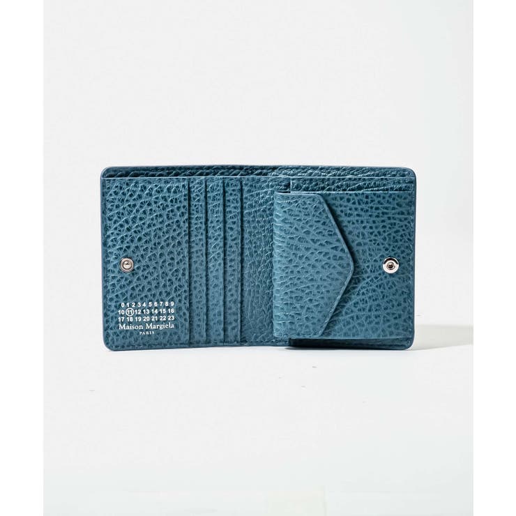 メゾンマルジェラMAISONMARGIELAS56UI0140P4455二つ折り財布メンズレディース財布ミニ財布小銭入れシンプルレザー本革ラウンドファスナーロゴプレゼントコンパクトウォレット折り畳み無地ギフトブランド黒お祝い記念T8013ブラック