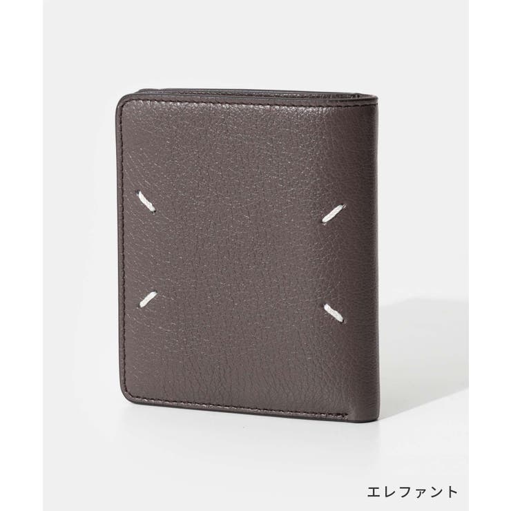 メゾンマルジェラMAISONMARGIELASA1UI0009P4806二つ折り財布メンズレディース財布ミニ財布フリップフラップミディアム小銭入れレザー本革ウォレットスリムロゴ4ステッチカードケーコンパクトギフトお祝い記念WALLETFLIPFLAPMEDIUMブラック