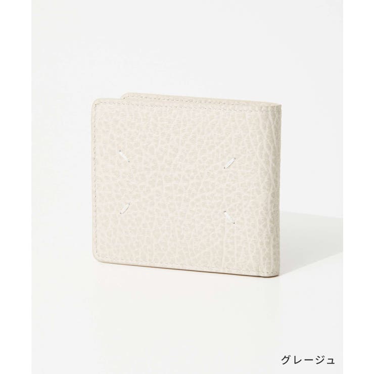 メゾンマルジェラMAISONMARGIELASA1UI0016P4455二つ折り財布レディース財布ミニ財布レザー本革ロゴ4ステッチカードケースプレゼントコンパクトギフトブランドお祝い記念WALLETSLIM2ブラック