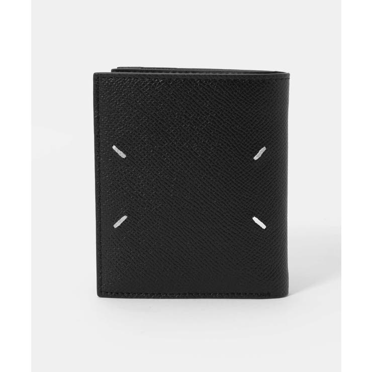 メゾンマルジェラMAISONMARGIELASA1UI0020P4745二つ折り財布レディース財布フリップフラップウォレットミニ財布小銭入れレザー本革ロゴ4ステッチカードケースプレゼントコンパクトギフトブランドお祝い記念WALLETFLIPFLAPSMALLブラック