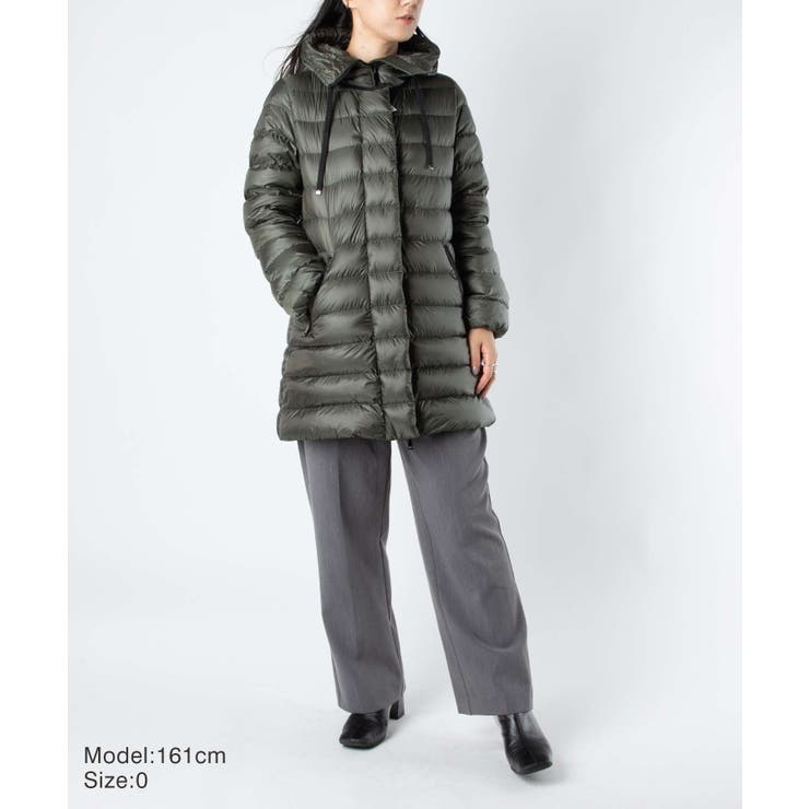 モンクレールMONCLER1B559-00-5396Qジャケットレディースアウターライトダウンコートロングダウンジャケットナイロンビジネスアウトドアカジュアル保温防風軽量防寒着秋冬おしゃれギフトプレゼントGNOSIAカーキー0/2/3
