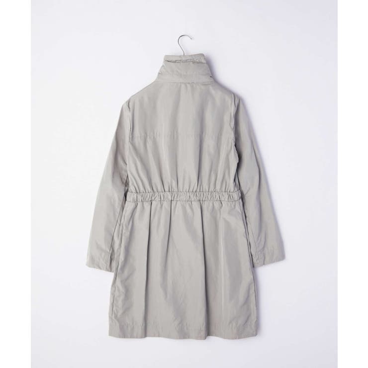 モンクレールMONCLER1C70900C0276コートレディースアウターMALACHITEマラカイトジャケットスプリングコートフード91Hフーテッドジップアップライトグレー345