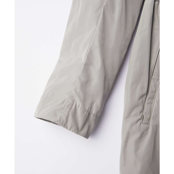 モンクレールMONCLER1C70900C0276コートレディースアウターMALACHITEマラカイトジャケットスプリングコートフード91Hフーテッドジップアップライトグレー345
