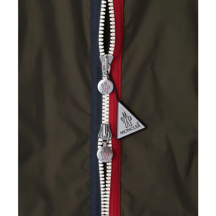 モンクレールMONCLER1A7320068352ジャケットメンズアウターKERALLEナイロンブルゾンジップアップスプリングコート835フード内蔵カーキ123