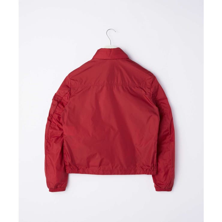 モンクレールMONCLER1A7320068352ジャケットメンズアウターKERALLEナイロンブルゾンジップアップスプリングコート455フード内蔵レッド1234