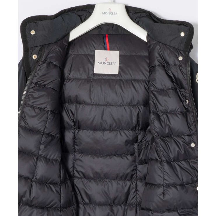 MONCLER LONGUE くだらない SAISON ダウンジャケット ノーカラー