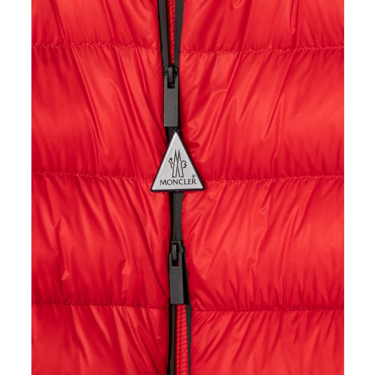 モンクレールMONCLER1A1230053279ジャケットメンズアウターライトダウンジャケットビジネスフード付きアウトドアカジュアルレタリングロゴシンプル通勤PROVINSレッド1234