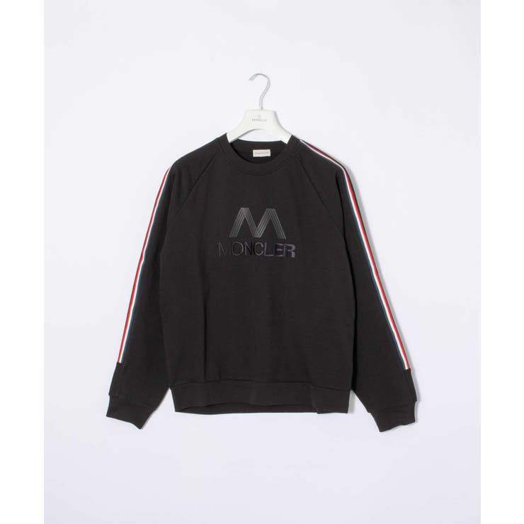 【美品】MONCLER ホワイトクルーネックトレーナー MONCLER ホワイト トレーナー - メルカリ