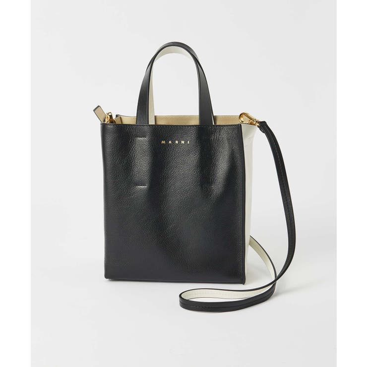 新品 MARNI マルニ ナイロン バイカラー つまらなく トートバッグ ユニ 