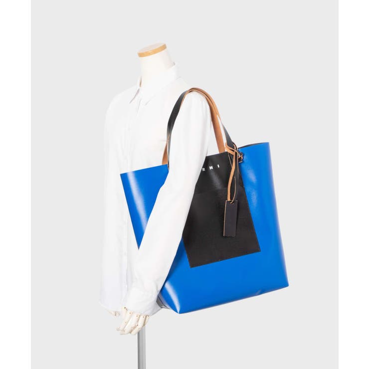 マルニMARNISHMQ0044A0P5769トートバッグSHOPPINGN/SW/POCKETメンズレディースバッグロゴ通勤旅行おしゃれショッピングバッグプレゼントギフト鞄贈り物バイカラー誕生日記念お祝い全3色