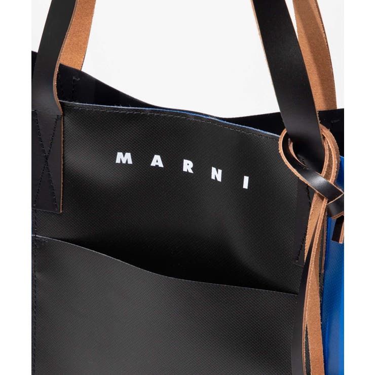 マルニMARNISHMQ0044A0P5769トートバッグSHOPPINGN/SW/POCKETメンズレディースバッグロゴ通勤旅行おしゃれショッピングバッグプレゼントギフト鞄贈り物バイカラー誕生日記念お祝い全3色