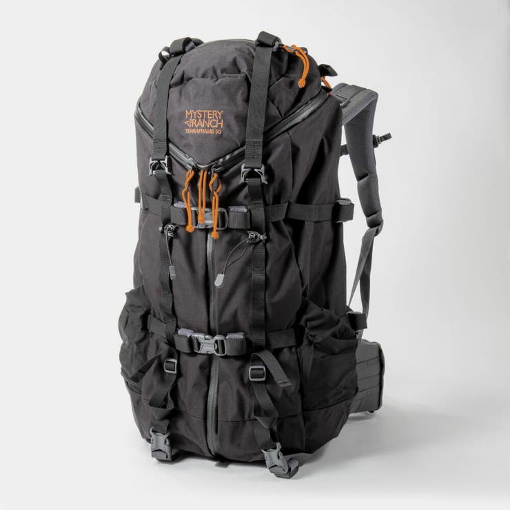 ミステリーランチMYSTERYRANCHTERRAFRAME3ZIP50バックパックメンズバッグテラフレーム3ジップ50Lリュックサックお出かけカジュアル登山アウトドアギフトプレゼント誕生日記念日Mサイズブラック