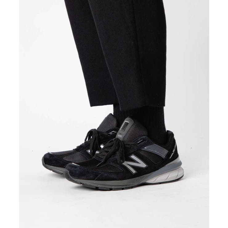 ニューバランスNewBalanceM990V5スニーカーメンズシューズランニングシューズスポーツウォーキングカジュアルローカット靴仕事ワーキングビジネス普段使い矯正サポートロゴ通勤通学ワイズD履きやすいグレーネイビーブラック26.5～28.0cm
