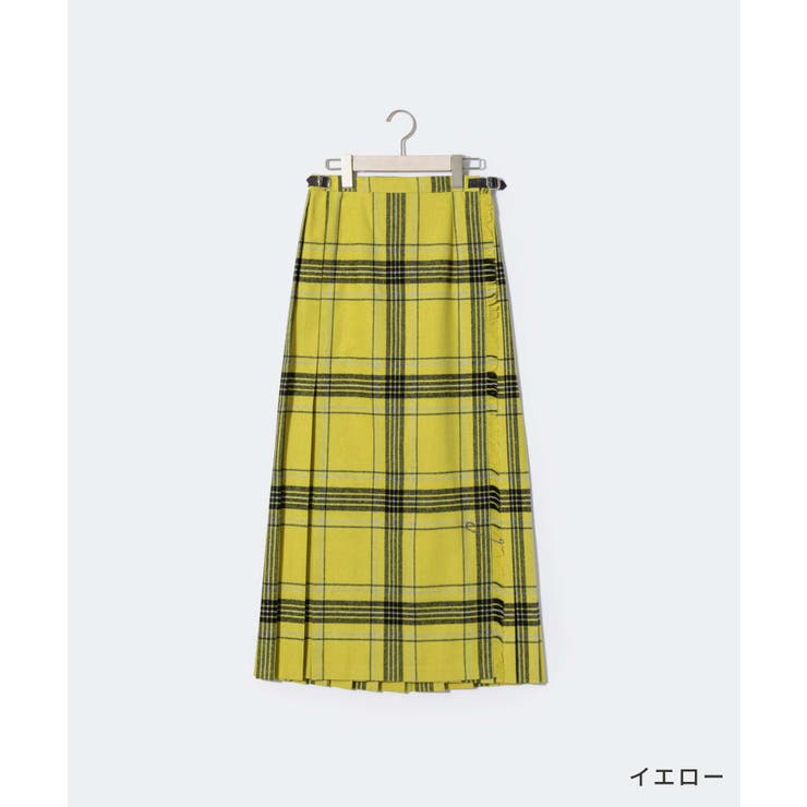 【正規品】オニールオブダブリンO'NEILOFDUBLIN5093WPスカートレディースボトムスチェック柄丈93cmウールロング丈マキシ丈キルトラップスカート巻きスカートロングスカート秋冬防寒暖かい全6色810