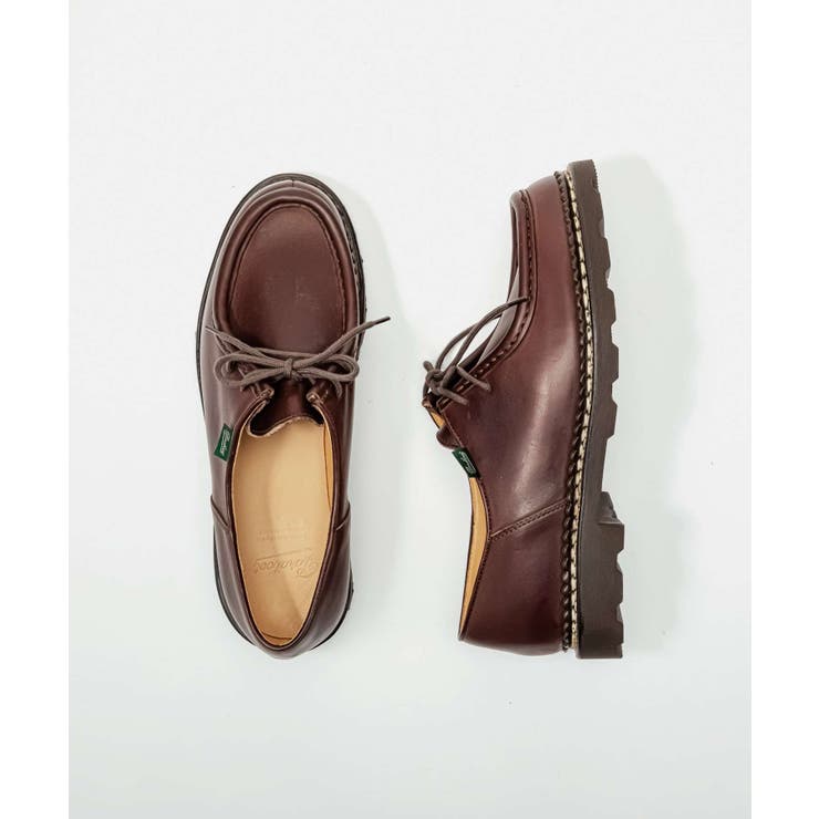 パラブーツPARABOOT715612ビジネスシューズMICHAELミカエルメンズシューズミカエルMICHAELチロリアンシューズローファーカフェリスレザーブラウン革靴本革フランス製通勤通学紳士靴プレゼントギフトブラウン26.0～27.5cm