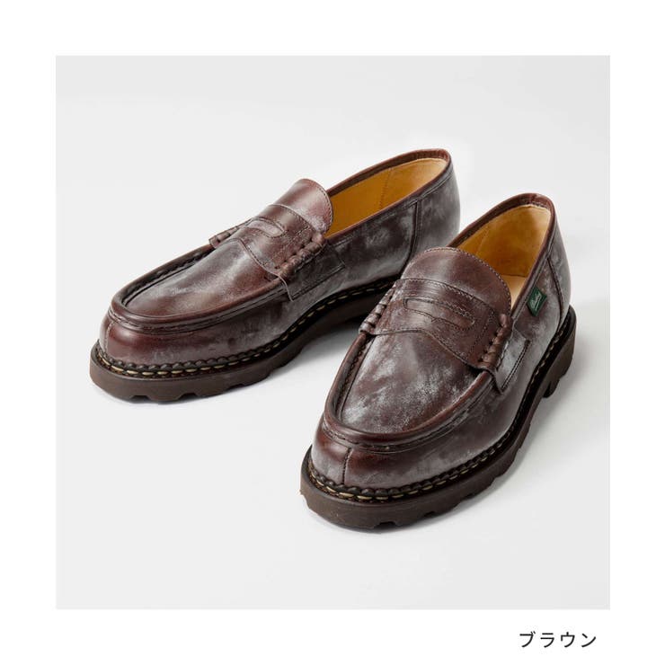 パラブーツPARABOOT99413ビジネスシューズREIMS(ランス)メンズシューズブラウン25.5cm