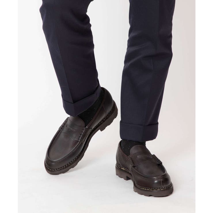 パラブーツPARABOOT99413ビジネスシューズREIMSランスメンズシューズローファーLisseCafeカフェリスレザーブラウン革靴本革フランス製通勤通学紳士靴プレゼントギフト25～28cm