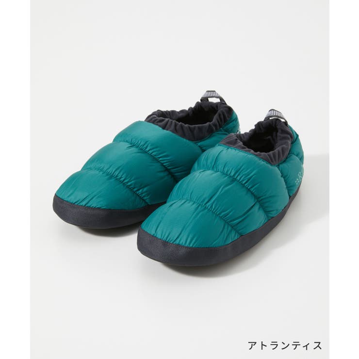ラブRabQAJ-03スリッパDownHutSlipperメンズレディースシューズダウンハットスリッパテントシューズスリッポン軽量ルームシューズキャンプアウトドアユニセックスダークバターナッツアトランティスベルーガディープインクMLXL