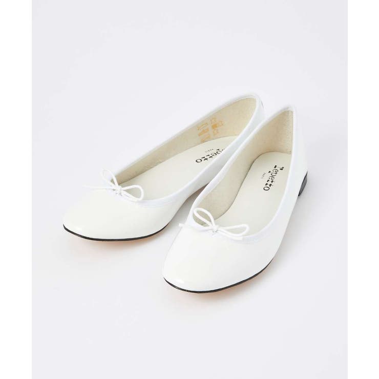 【極美品】repetto レペット ウェッジソール パンプス 白 36 リボン レペット repetto V086VLUX[品番：TRDW0009795]｜U-STREAM（ユー