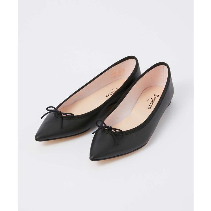 美品】Repetto メッシュスリッポン 37 黒パンプス