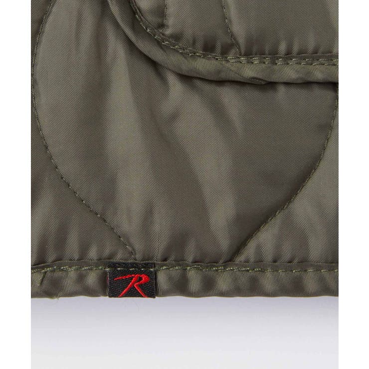 ロスコROTHCOWOOBIE-VベストQUILTEDWOOBIEVESTメンズレディースアウターキルティングベストミリタリー防寒着秋冬ギフトプレゼントブラックオリーブSM
