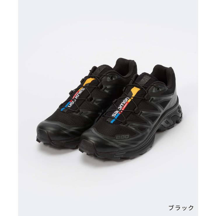 サロモンSALOMONXT-6スニーカーメンズレディースシューズロゴラバーカジュアルアウトドアランニングユニセックススポーティシンプルストリートスポーツスタイルSNEAKERブラックホワイト23.0～29.0cm