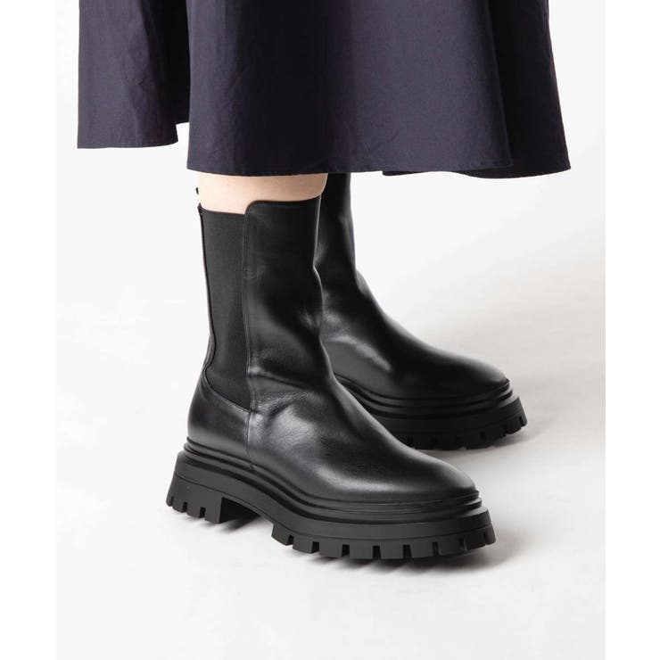 スチュアートワイツマン] ファッションブーツ ストレッチミドル