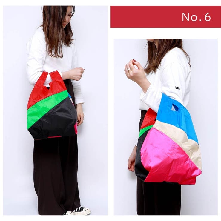HAY(ヘイ)×SUSANBIJL(スーザンベル)Six-ColourBagMエコバッグ【ユニセックス雑貨HAYショッピングバッグエコバッグお洒落マルチカラーアウトドアショッピングNo.2No.4No.5No.6507665507666507667507668】