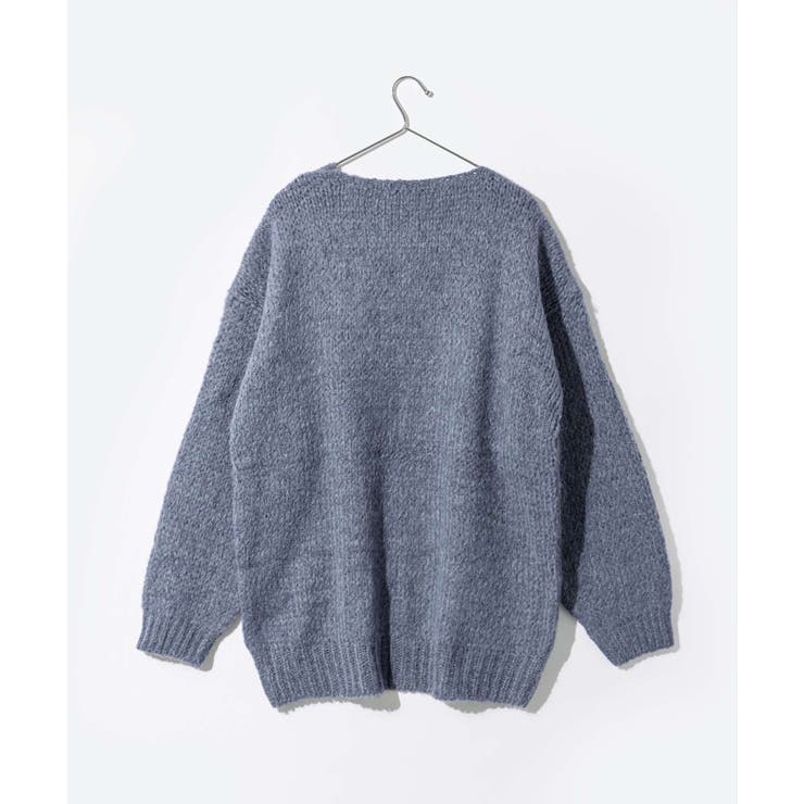 【正規品】トリコットジーンマルクTRICOTSJEANMARCNATHANカーディガンレディースアウター長袖ニット秋冬シンプルふんわりエクリュデニム