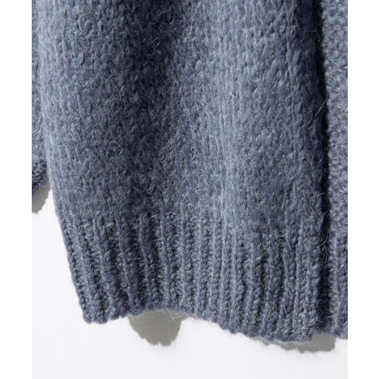 【正規品】トリコットジーンマルクTRICOTSJEANMARCNATHANカーディガンレディースアウター長袖ニット秋冬シンプルふんわりエクリュデニム