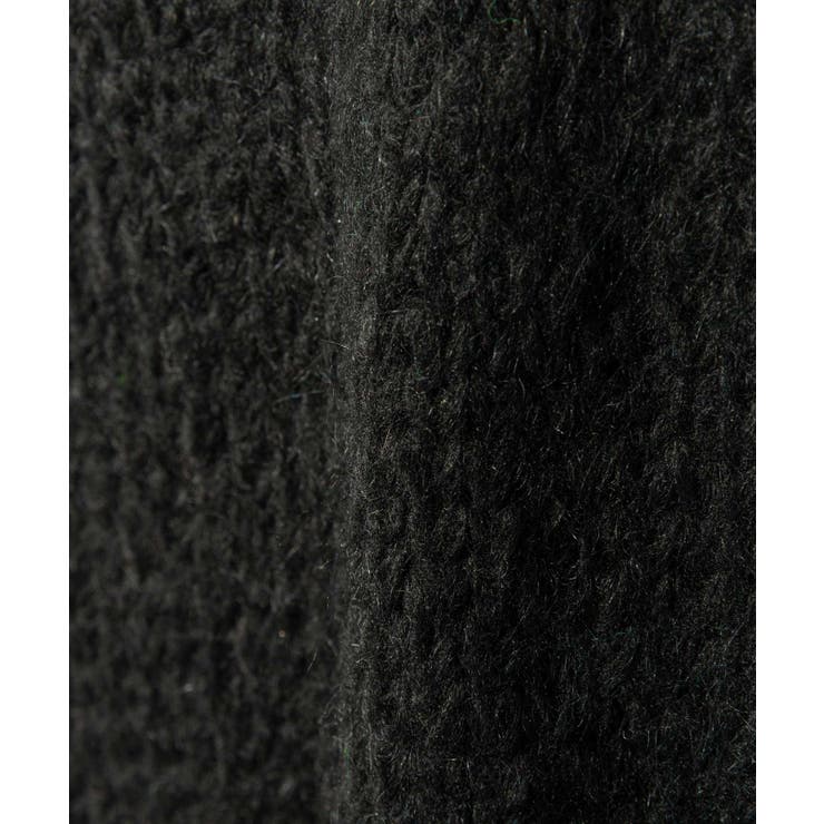 【正規品】トリコットジーンマルクTRICOTSJEANMARCVARTOUIニットレディーストップス長袖Vネックベストモヘア混ドロップショルダープルオーバーローゲージ秋冬ベージュブラック