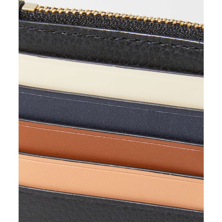 トリーバーチTORYBURCH146012カードケースレディースファッション小物ロビンソンペブルドトップジップカードホルダーレザービジネスパスケースロゴプレゼントお祝い通勤通学コンパクトギフト誕生日RobinsonPebbledTop-ZipCardCaseブラック