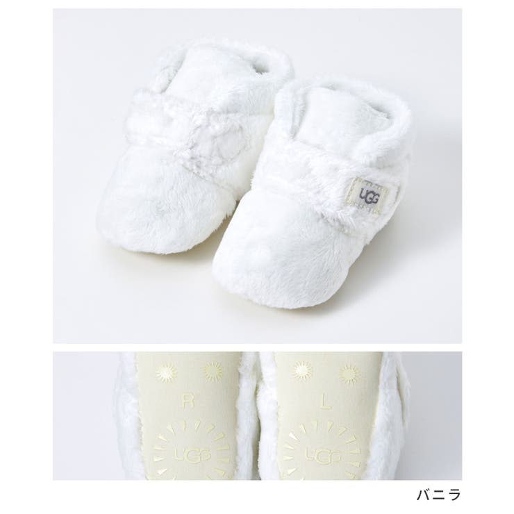 アグUGG1103497Iサンダルビックスビーキッズ・ベビーシューズベビーシューズBixbeeロゴおしゃれ靴ファーストシューズウィンターファー防寒プレゼント赤ちゃんお祝い出産祝いギフトかわいいチェストナットチャコールネイビーバニラ9.0～12.5cm