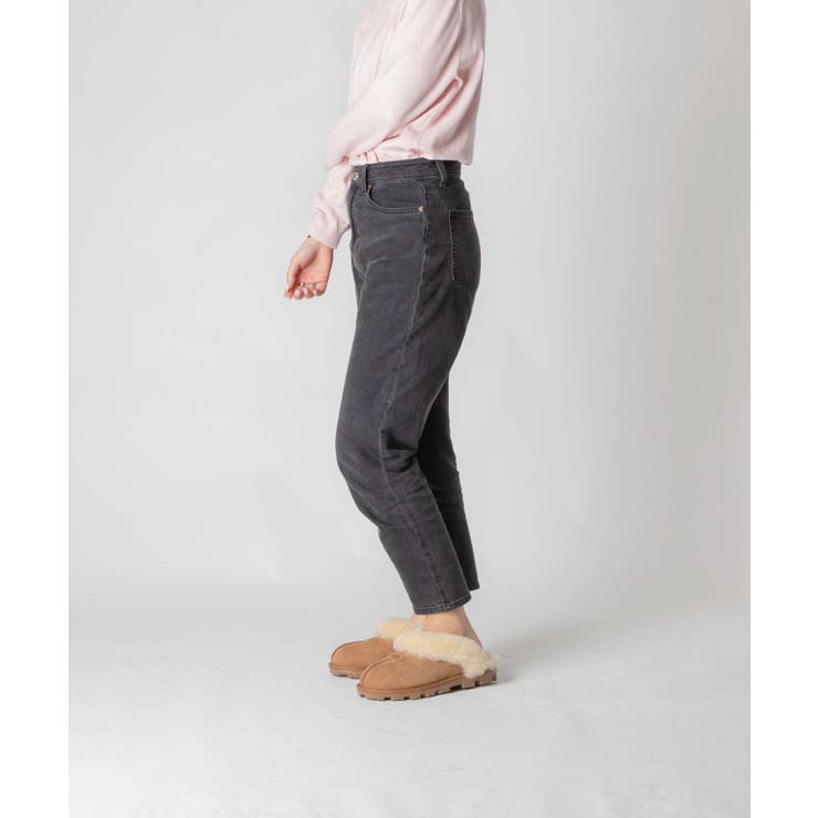 アグUGG5125サンダルCOQUETTEレディースシューズコケットサボシープスキンショートボアレザー履きやすい通勤通学普段使いスリッパおしゃれ靴ウィンター防寒つっかけファーあったかかわいい女性おしゃれブラックチェスナット22.0～27.0cm