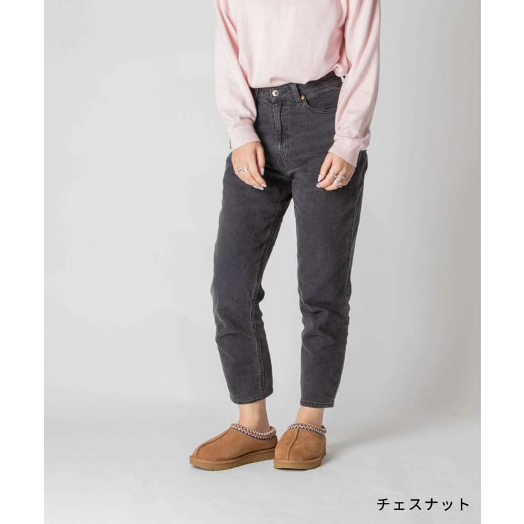アグUGG5955スリッポンTASMANレディースシューズタスマンボアレザーシープスキンルームシューズ履きやすい歩きやすい通勤通学普段使いおしゃれ靴防寒ファーあったか女性ムートンもこもこ保温ブラックチェスナットダークグレー22.0～27.0cm