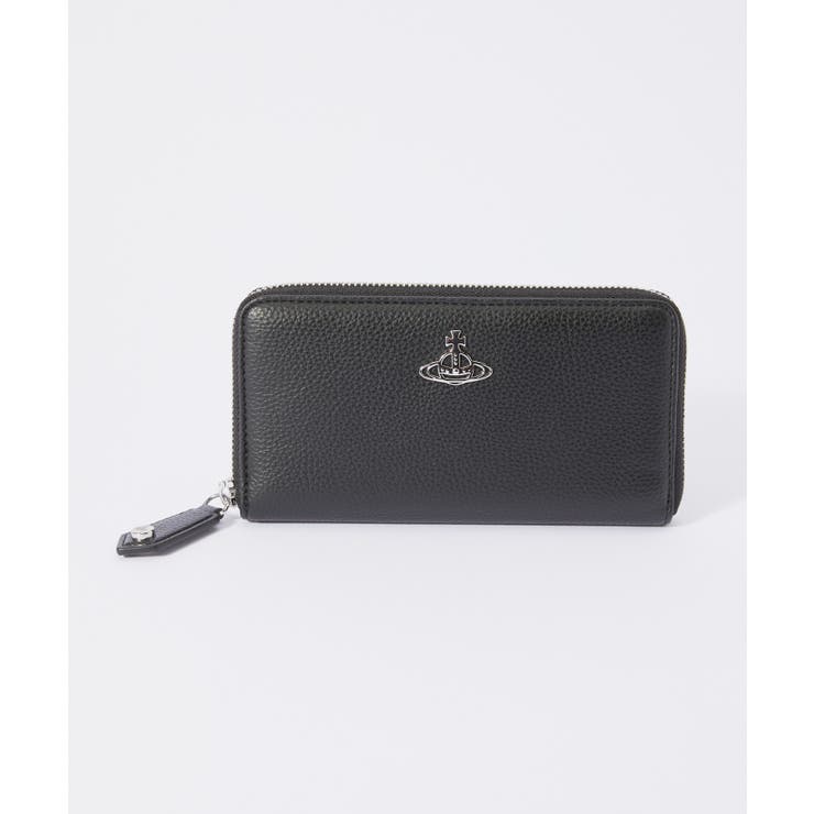 ヴィヴィアンウェストウッドVivienneWestwood53020079S000D長財布RE-VEGANGRAINNEWZIPROUNDWALLETレディース財布イエローグリーンブラック