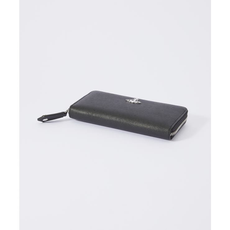 ヴィヴィアンウェストウッドVivienneWestwood51050023S000B長財布SAFFIANOBIOGREENCLASSICZIPROUNDWALLETレディース財布レッドブラック