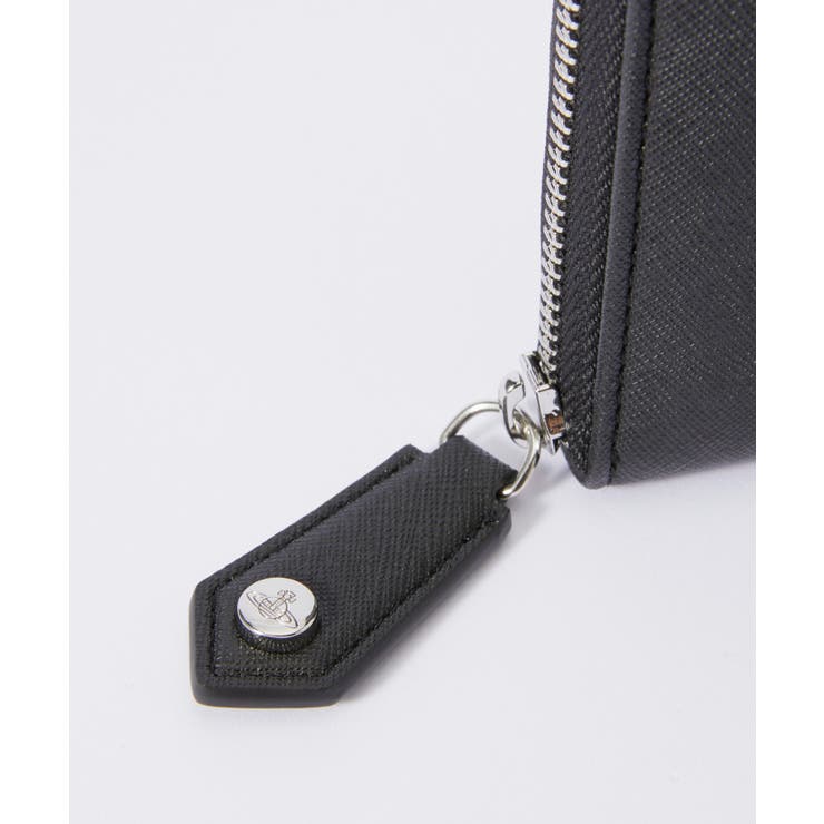 ヴィヴィアンウェストウッドVivienneWestwood51050023S000B長財布SAFFIANOBIOGREENCLASSICZIPROUNDWALLETレディース財布レッドブラック