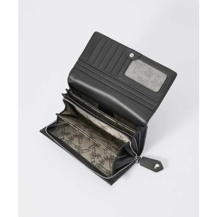 ヴィヴィアンウェストウッドVivienneWestwood51060025L001L長財布NAPPACLASSICLONGWALLETレディース財布ブラウンレッドブラック