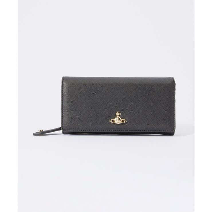 ヴィヴィアンウェストウッドVivienneWestwood51060025L001N長財布SAFFIANOCLASSICLONGWALLETレディース財布ブラウンブラックグレー