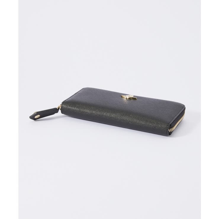ヴィヴィアンウェストウッドVivienneWestwood51050023L001N長財布SAFFIANOCLASSICZIPROUNDWALLETレディース財布ブラウンブラックグレー