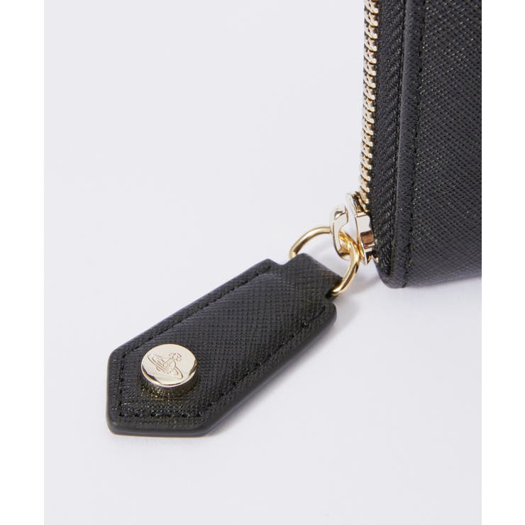 ヴィヴィアンウェストウッドVivienneWestwood51050023L001N長財布SAFFIANOCLASSICZIPROUNDWALLETレディース財布ブラウンブラックグレー