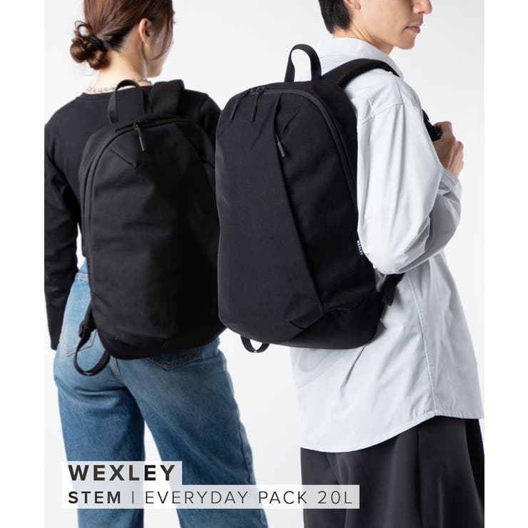 ヒ*ク様 美品【WEXLEY/ウェクスレイ】STEM POLYESTER BLA STEM POLYESTER BLACK（ビジネスバッグ）｜WEXLEY（ウェクスレイ