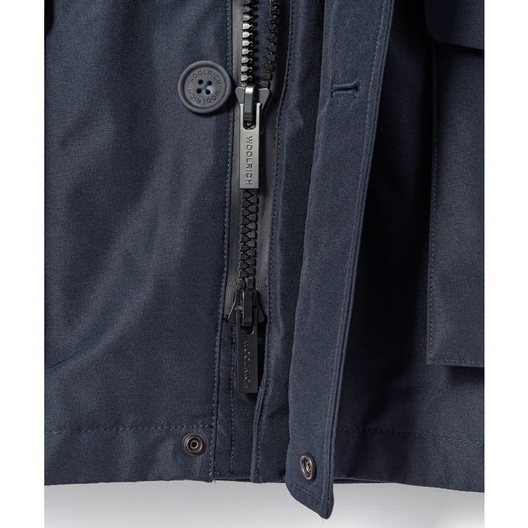 ウールリッチWOOLRICHCFWOOU0474MRUT1180ダウンジャケットメンズアウターマウンテンパーカーゴアテックスビジネスジャンパーフーデッドアウトドアカジュアルウェア軽量秋冬保温防風防寒おしゃれシンプルギフトプレゼントブルーブラックXSSML