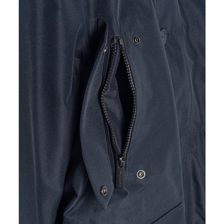 ウールリッチWOOLRICHCFWOOU0474MRUT1180ダウンジャケットメンズアウターマウンテンパーカーゴアテックスビジネスジャンパーフーデッドアウトドアカジュアルウェア軽量秋冬保温防風防寒おしゃれシンプルギフトプレゼントブルーブラックXSSML